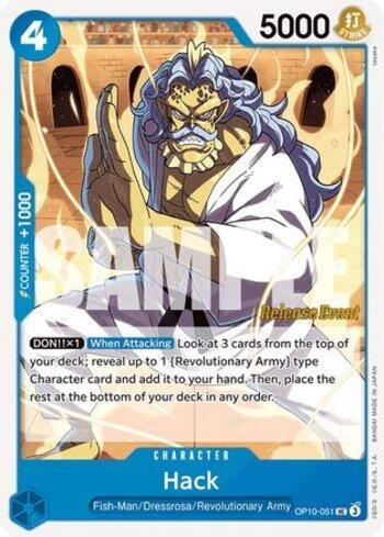 Hack (#OP10-051) | | pimp my deck | Lorcana, Pokemon, Boardgame