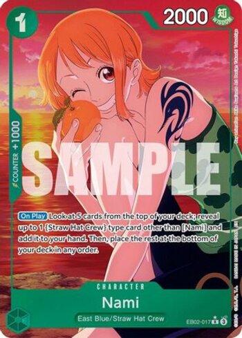 Nami (Alternate Art) (EB02-017-AA) | Busca de Cartas | LigaOnePiece