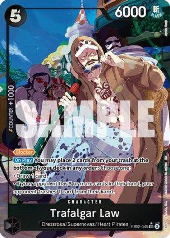 Trafalgar Law (Alternate Art) (EB02-045-AA) | Busca de Cartas