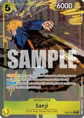 Sanji (Alternate Art) (#EB02-054-AA) - Bem-vindo a Gladiators TCG