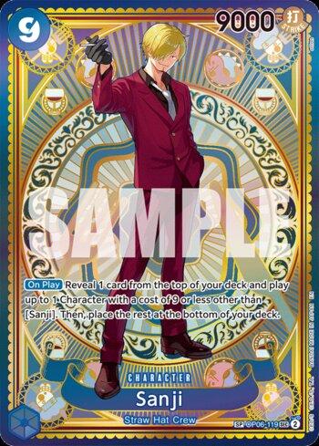 Sanji (SP) (OP06-119-SP) | Busca de Cartas | LigaOnePiece