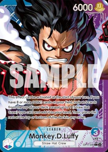 Monkey.D.Luffy (040) (Alternate Art) (OP11-040-AA) | Busca de