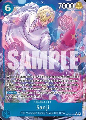 Sanji (Alternate Art) (OP11-051-AA) | Busca de Cartas | LigaOnePiece