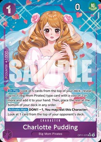 特撮 Pudding Charlotte Pudding (Alternate Art) (#OP11-070-AA) - Epic Game - A