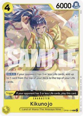 Kikunojo (Reprint) (OP06-104-RE) | Busca de Cartas | LigaOnePiece