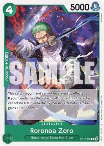 ZORO OP-12 | LigaOnePiece