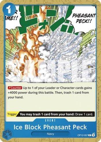Ice Block Pheasant Peck (OP12-057) | Busca de Cartas | LigaOnePiece