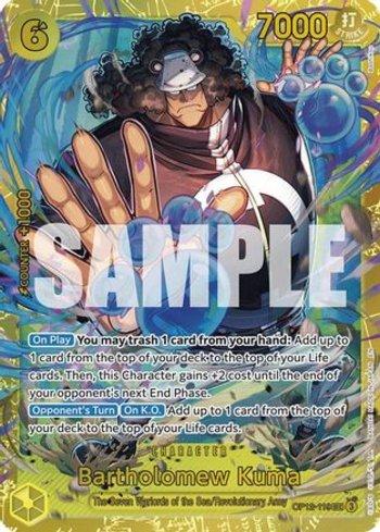 Bartholomew Kuma (OP12-119) | Busca de Cartas | LigaOnePiece
