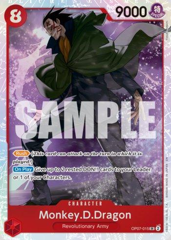 Monkey.D.Dragon (Reprint) (OP07-015-RE) | Busca de Cartas