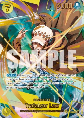 Trafalgar Law (119) (SP) (OP10-119-SP) | Busca de Cartas