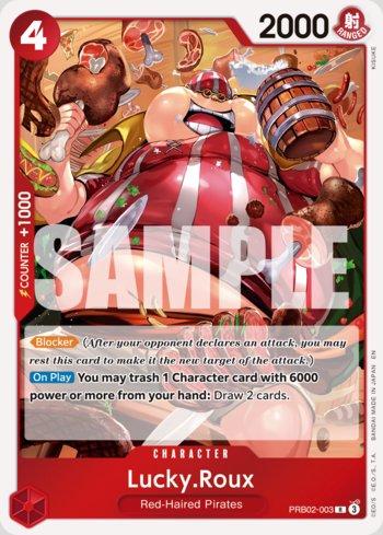 Lucky.Roux (PRB02-003) | Busca de Cartas | LigaOnePiece