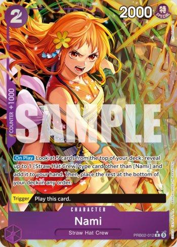 ワンピースBESTERCALL DEVILISH NAMI 2種+ARTBOOK Nami (Alternate Art) (PRB02-012-AA) | Busca de Cartas | LigaOnePiece