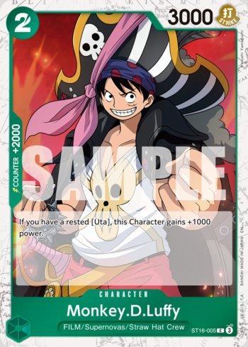 Monkey.D.Luffy (005) (Pirate Foil) (#ST16-005-PF) | DreamUp TCG
