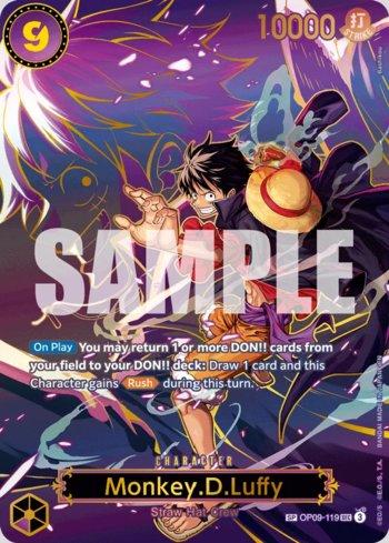 Monkey.D.Luffy (SP) (OP09-119-SP) | Busca de Cartas | LigaOnePiece
