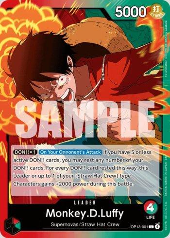 Monkey.D.Luffy (#OP13-001) - Epic Game - A loja de card game mais