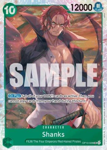 Shanks (OP13-028) | Busca de Cartas | LigaOnePiece