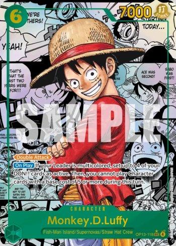 Monkey.D.Luffy (Manga) (OP13-118-MA) | Busca de Cartas | LigaOnePiece