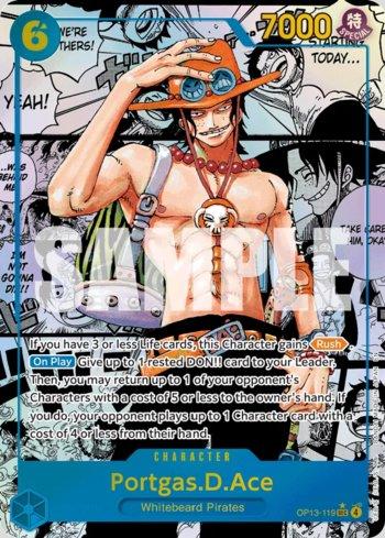 Portgas.D.Ace (Manga) (OP13-119-MA) | Busca de Cartas | LigaOnePiece