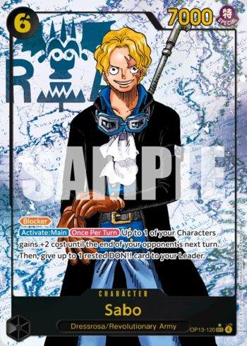 Sabo (Alternate Art) (OP13-120-AA) | Busca de Cartas | LigaOnePiece