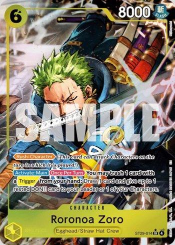 Roronoa Zoro (Full Art) (ST29-014-FA) | Busca de Cartas | LigaOnePiece
