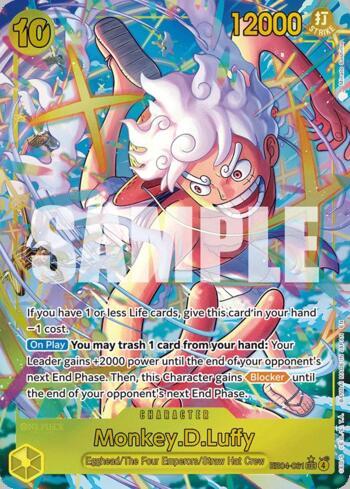 Monkey.D.Luffy (061)(Alternate Art) (EB04-061-AA) | Busca de
