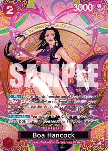 ワンピース カードゲーム BoaHancock SP SR Adventure on God  Boa Hancock (SP) (OP12-014-SP) | Busca de Cartas | LigaOnePiece
