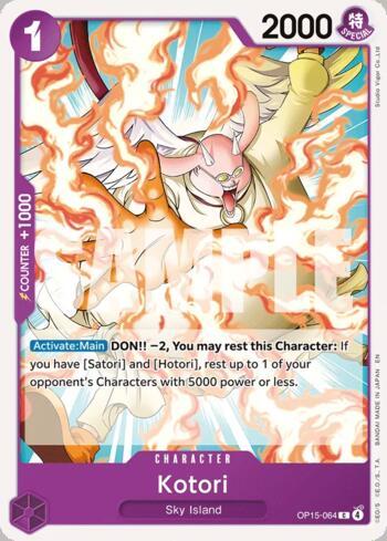 Nami (086) (#OP15-086) - Pensou em diversão, pensou em Cards of