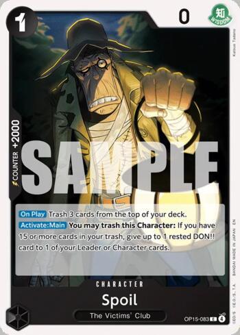 Spoil (#OP15-083) - MTG Brasil