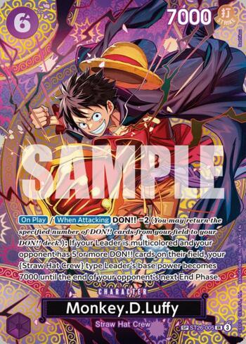 ルフィ SP ST26-005 Monkey.D.Luffy (SP) (ST26-005-SP) | Busca de Cartas | LigaOnePiece