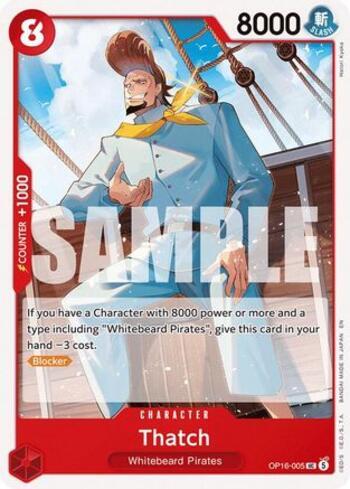 Thatch (#OP16-005) | Turno Zero TCG