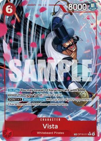 ドラマティックカード AS-016 PR promo card Vista (TR) (#OP16-011-TR) | Main Deck Games