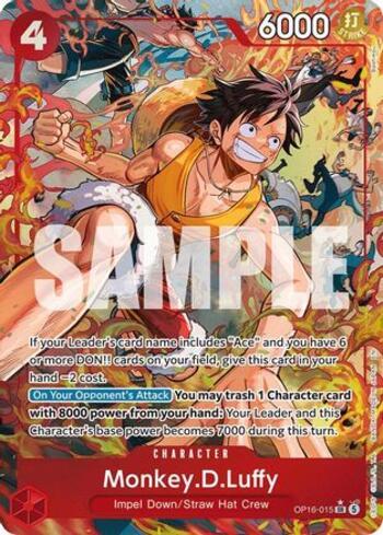 Monkey.D.Luffy (022) (#OP16-022) | DreamUp TCG