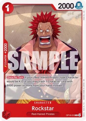 Rockstar (#OP16-018) | Turno Zero TCG