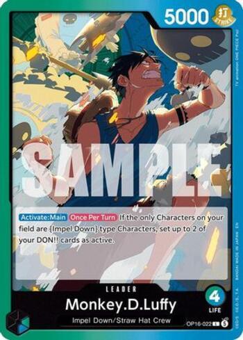 Monkey.D.Luffy (022) (#OP16-022) | DreamUp TCG