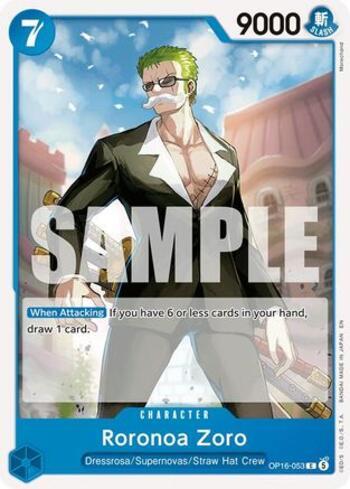 Roronoa Zoro (053) (#OP16-053) | Main Deck Games