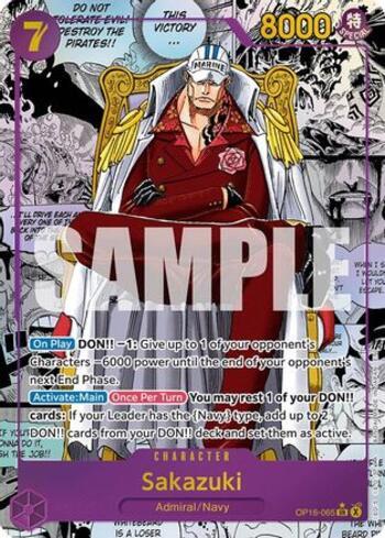 Sakazuki (Manga) (OP16-065-MA) | Busca de Cartas | LigaOnePiece