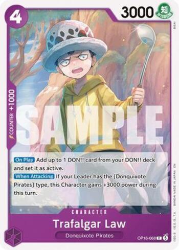 Trafalgar Law (068) (#OP16-068) | Pimpou Cards