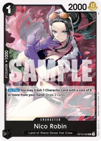 Nico Robin (#OP16-092) | Turno Zero TCG
