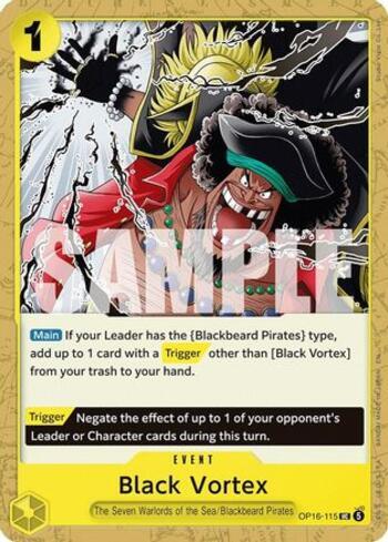 Black Vortex (#OP16-115) | DreamUp TCG