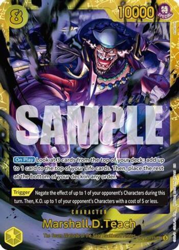 マーシャル・D・ティーチ SEC OP16-119 Marshall.D.Teach (119) (OP16-119) | Busca de Cartas | LigaOnePiece