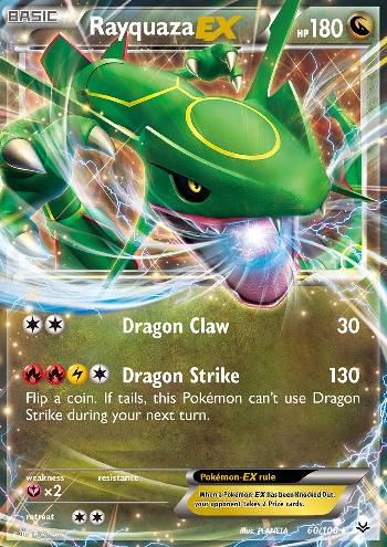 Rayquaza (128/124), Busca de Cards