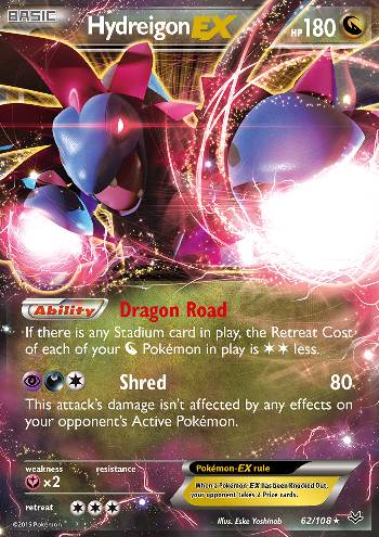 carta Pokemon energia dragão dupla (97/108) céus estrondosos