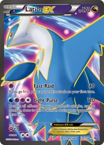 Latios-EX (101/108) | Busca de Cartas | LigaPokemon