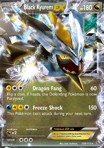Carta Pokémon Lendário Zekrom Dragões Soberanos