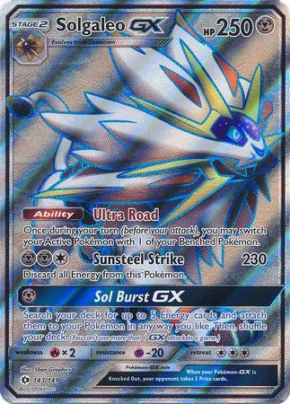 Lata Pokémon Lendas De Alola Solgaleo Gx