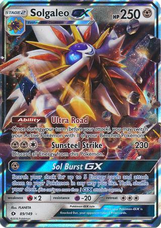 Lata Pokémon Lendas De Alola Solgaleo Gx