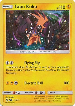 Tapu Koko (#SM30a/250)