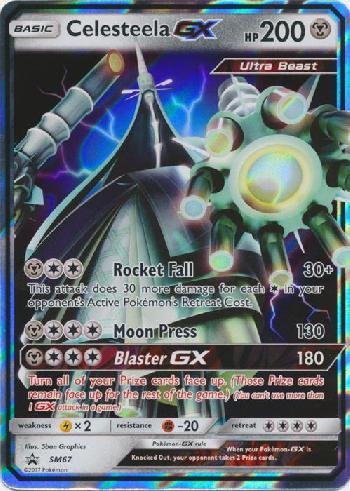 Pokemon Card Celesteela GX