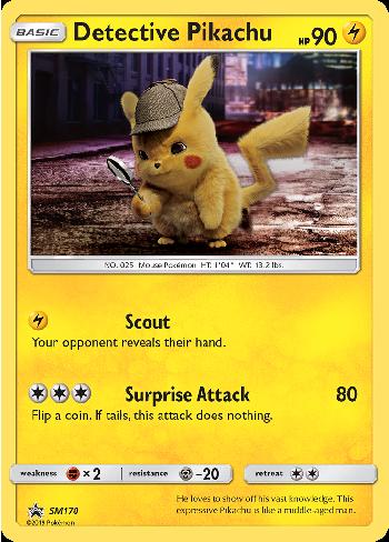 Detective Pikachu - Pokemon - Epic Game - A loja de card game mais