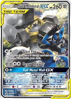 Lucario e Melmetal-GX / Lucario & Melmetal-GX (#SM192/250) - Epic Game - A  loja de card game mais ÉPICA do Brasil!